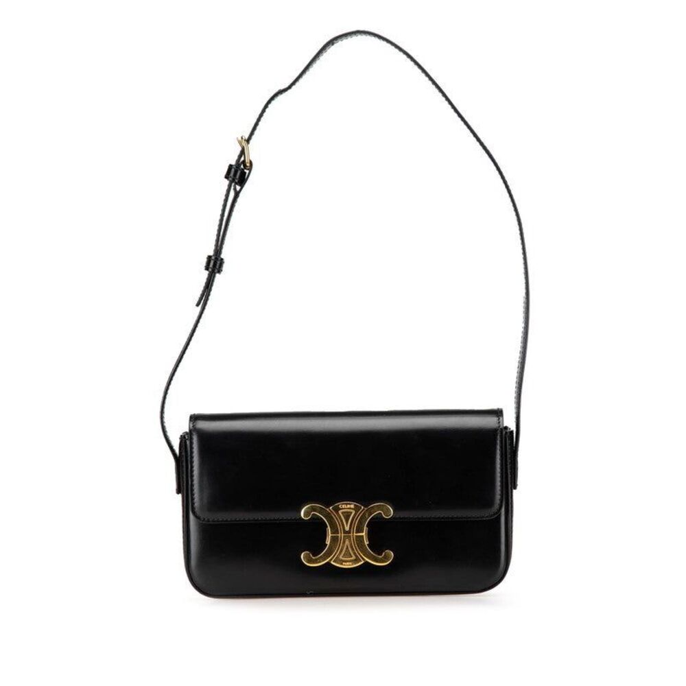 Celine Triomphe Shiny Calfskin 2way Bag